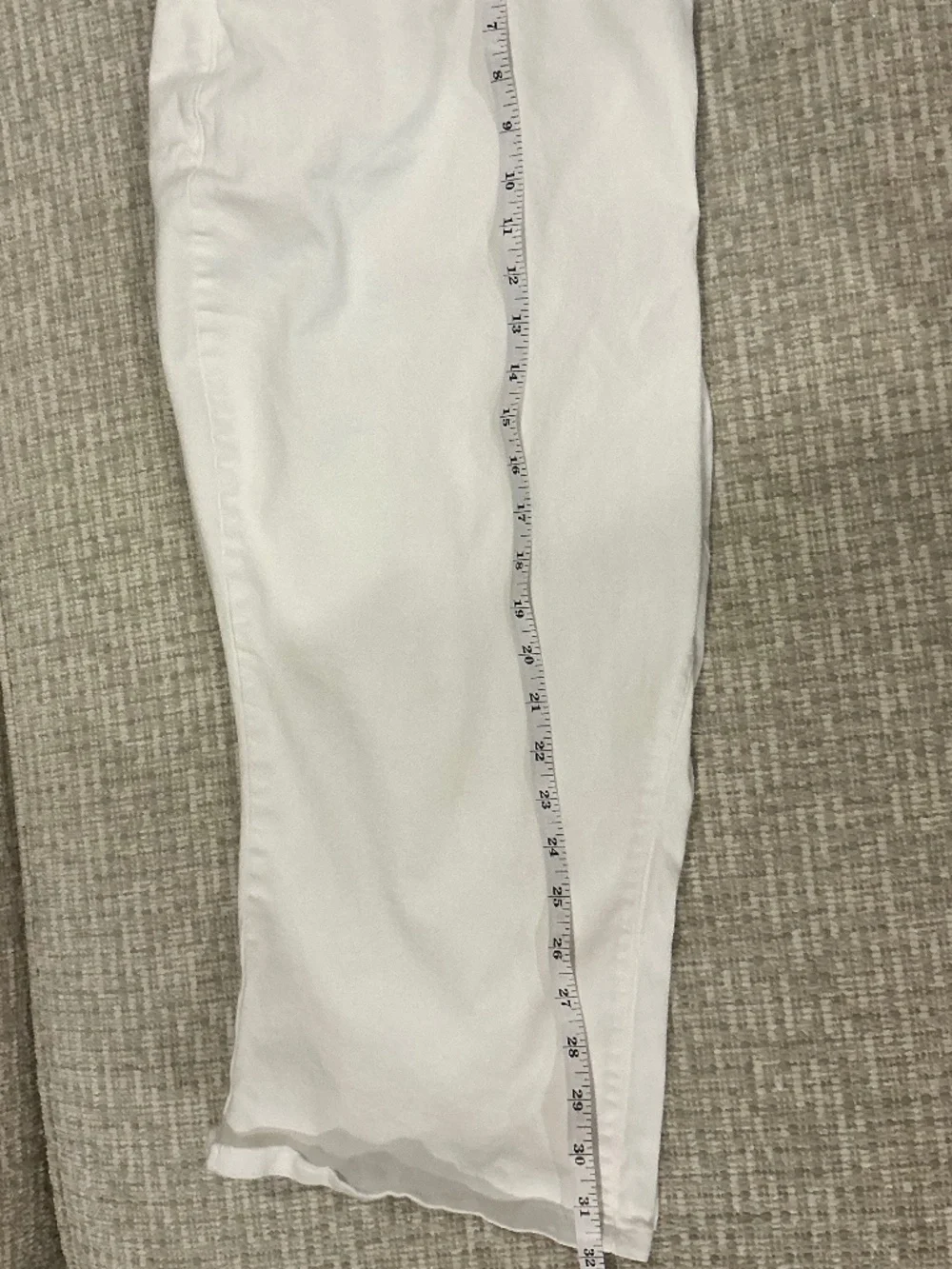 Lane Bryant capri white jeans size 22 - Picture 2 of 3